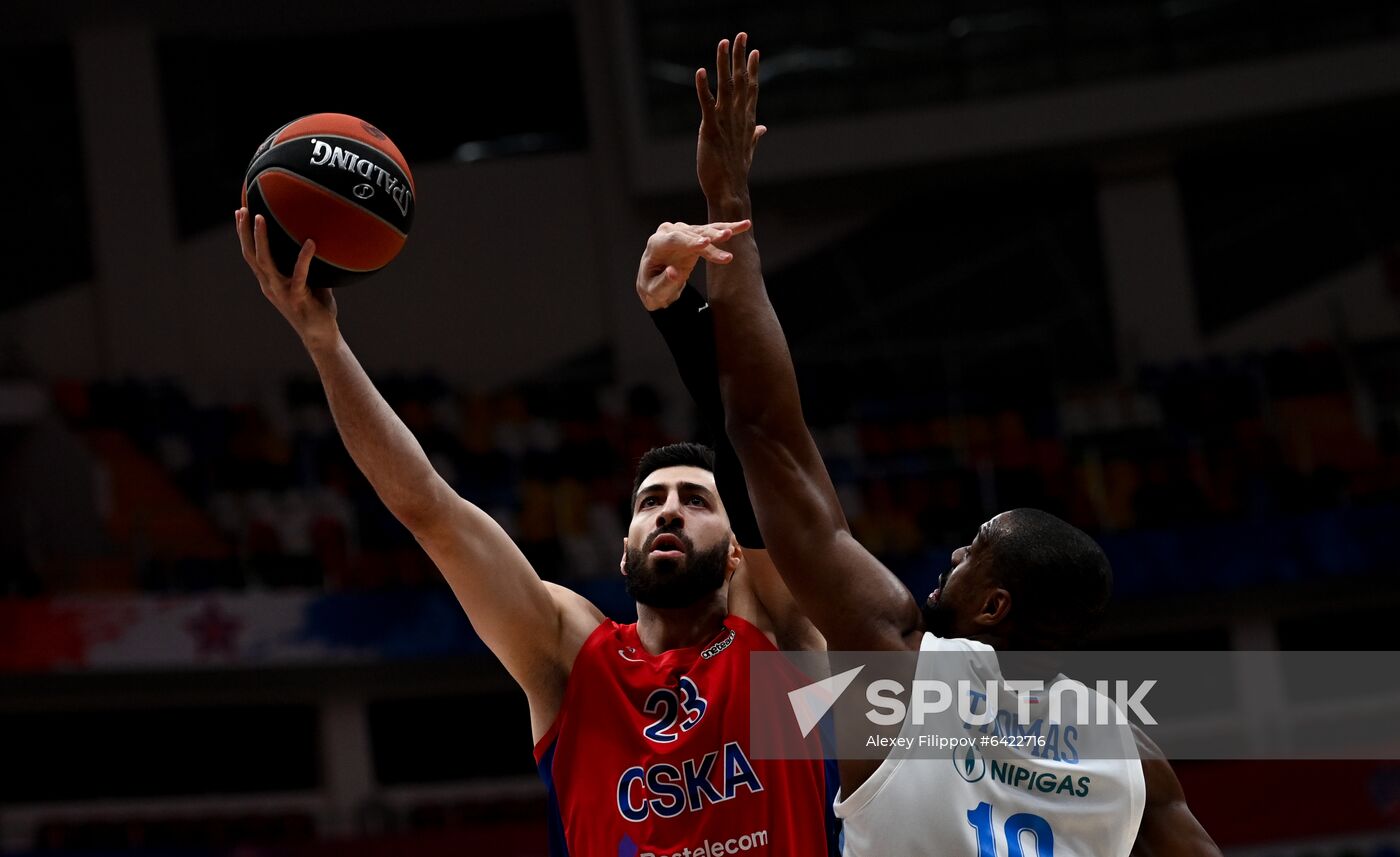 Russia Basketball Euroleague CSKA - Zenit