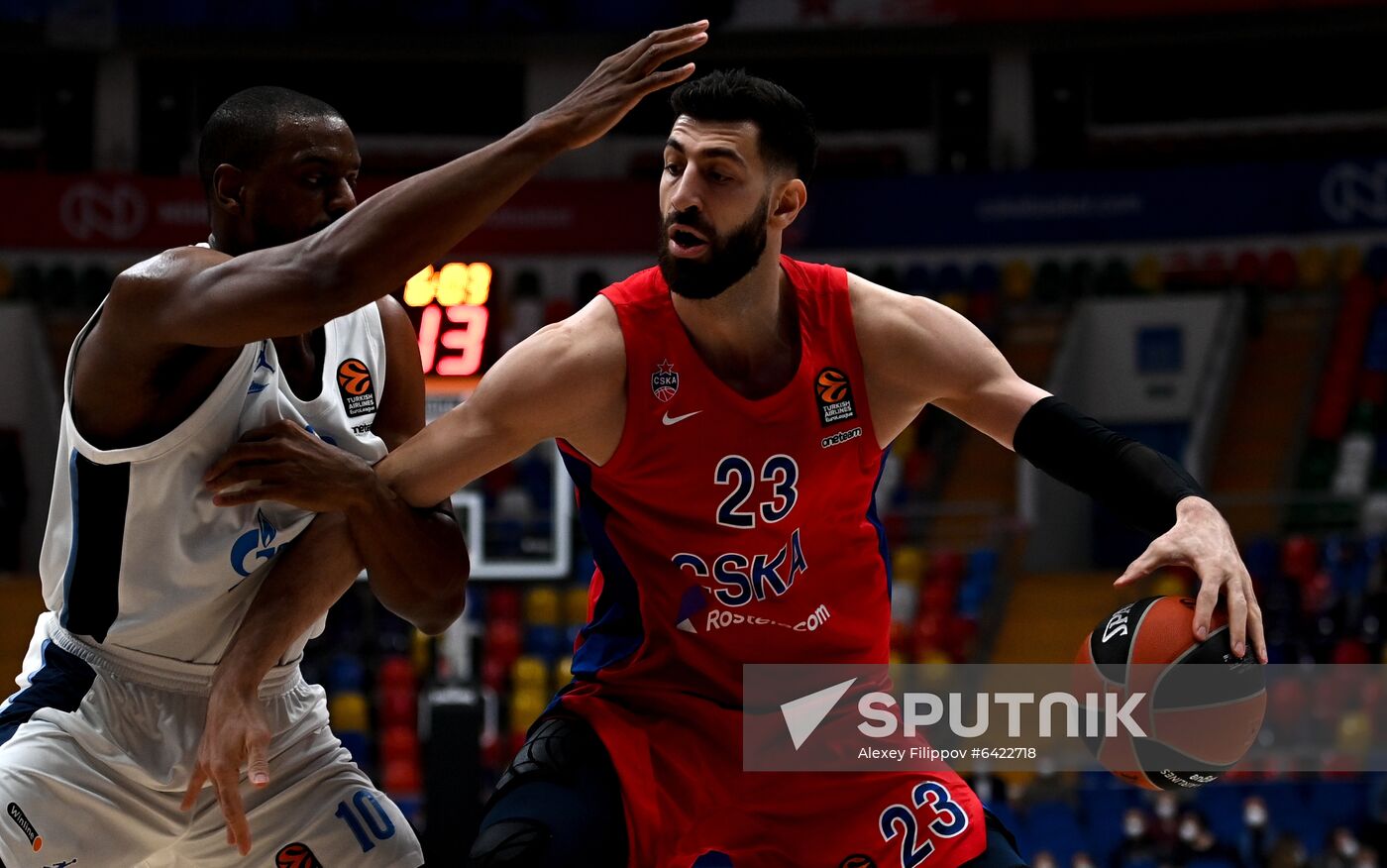 Russia Basketball Euroleague CSKA - Zenit