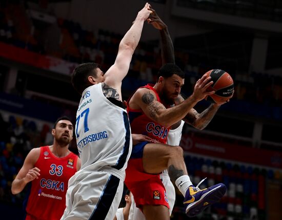 Russia Basketball Euroleague CSKA - Zenit