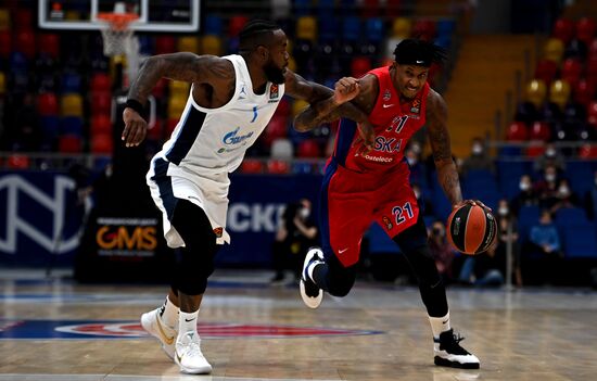 Russia Basketball Euroleague CSKA - Zenit