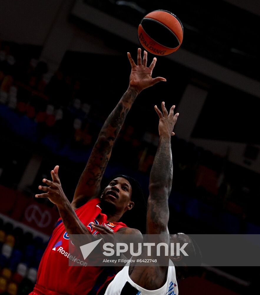 Russia Basketball Euroleague CSKA - Zenit