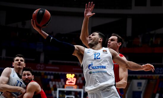 Russia Basketball Euroleague CSKA - Zenit