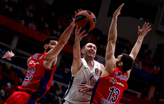 Russia Basketball Euroleague CSKA - Zenit