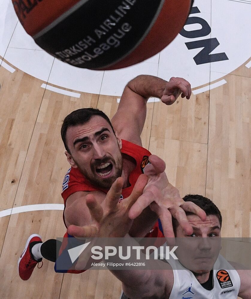 Russia Basketball Euroleague CSKA - Zenit