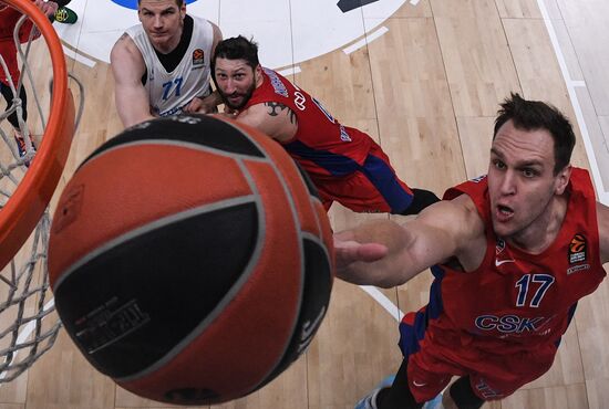 Russia Basketball Euroleague CSKA - Zenit