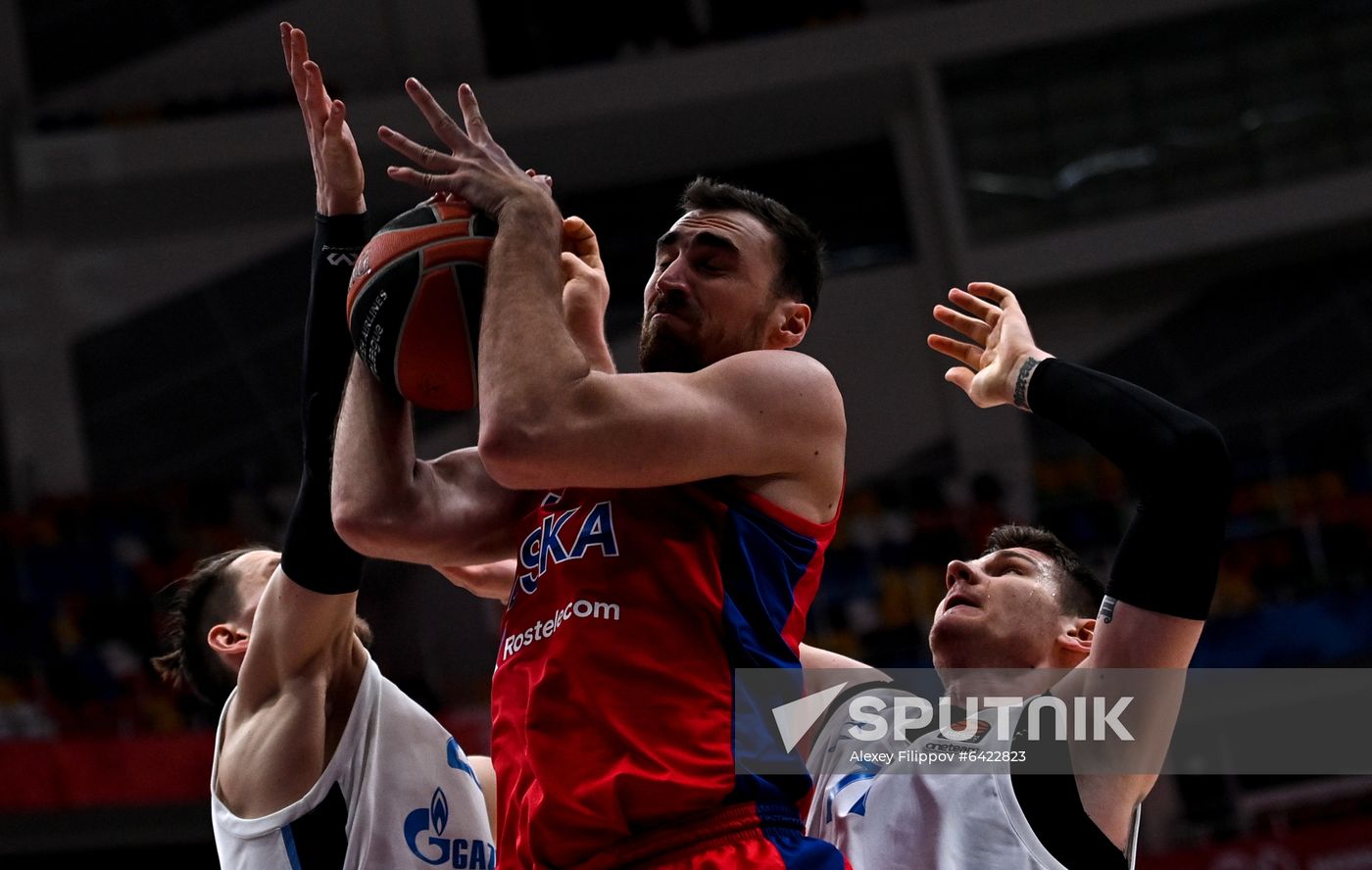 Russia Basketball Euroleague CSKA - Zenit