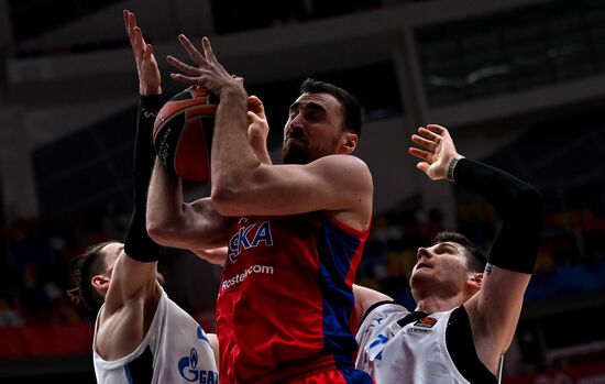 Russia Basketball Euroleague CSKA - Zenit