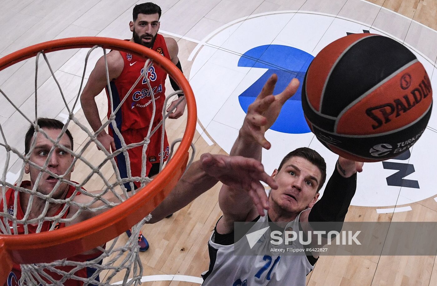Russia Basketball Euroleague CSKA - Zenit