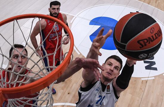 Russia Basketball Euroleague CSKA - Zenit