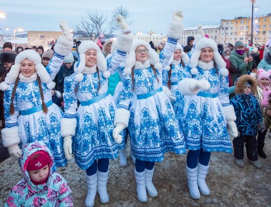 Russia New Year Preparations 