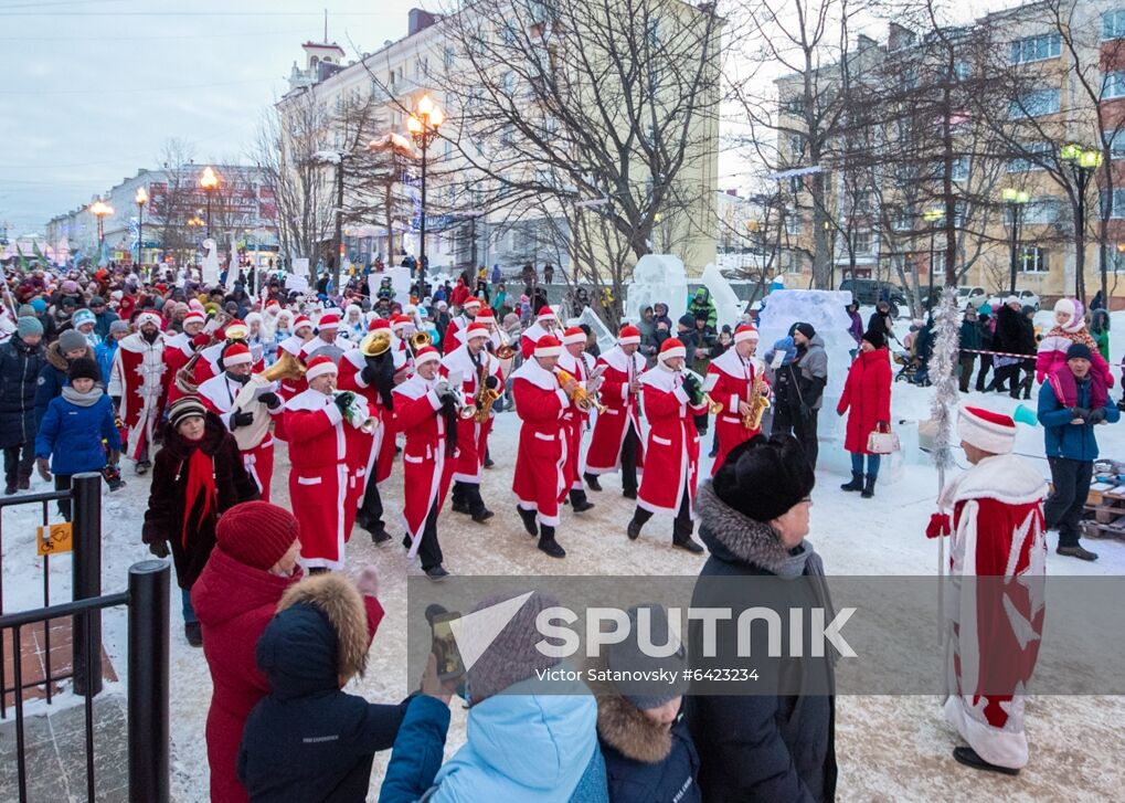 Russia New Year Preparations