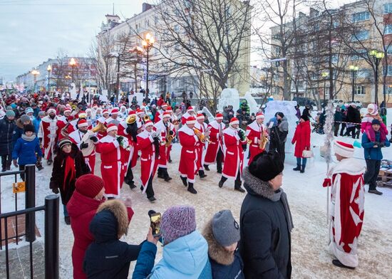 Russia New Year Preparations 