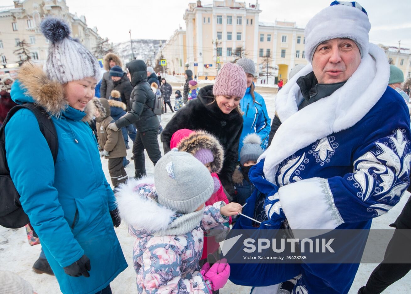 Russia New Year Preparations