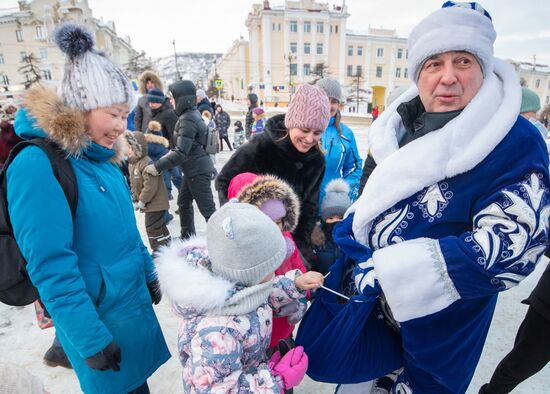 Russia New Year Preparations 