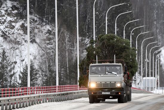 Russia New Year Preparations