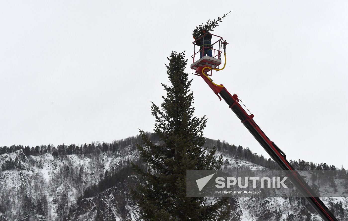 Russia New Year Preparations