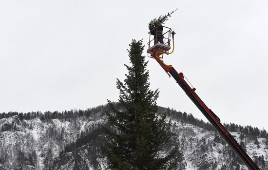 Russia New Year Preparations