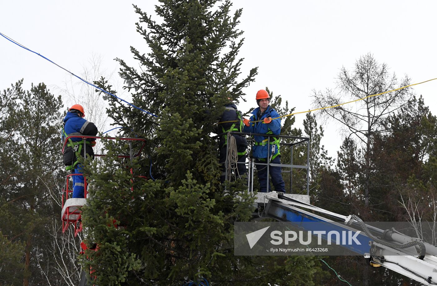 Russia New Year Preparations