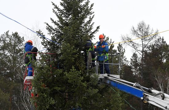 Russia New Year Preparations