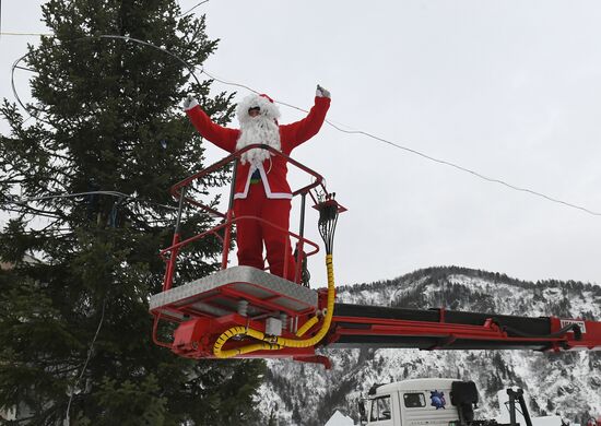 Russia New Year Preparations