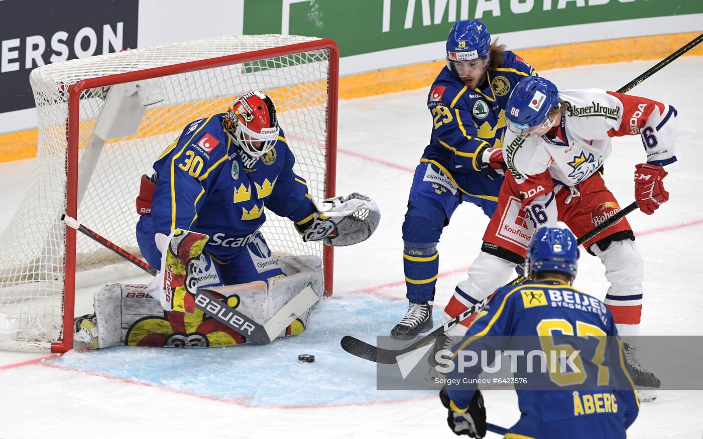 Russia Ice Hockey Channel One Cup Czech Republic - Sweden