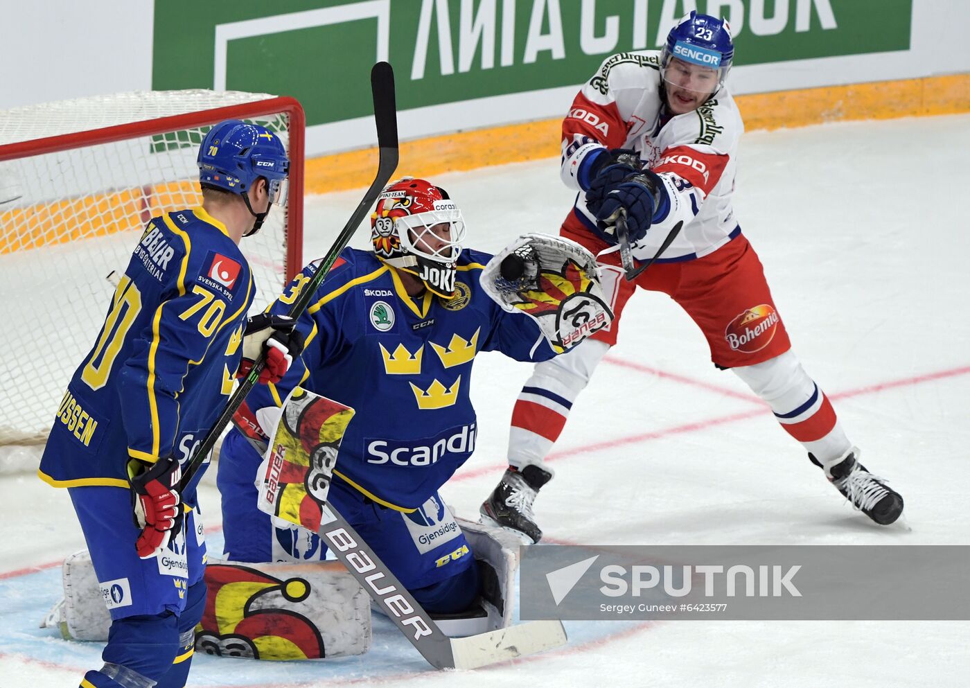 Russia Ice Hockey Channel One Cup Czech Republic - Sweden