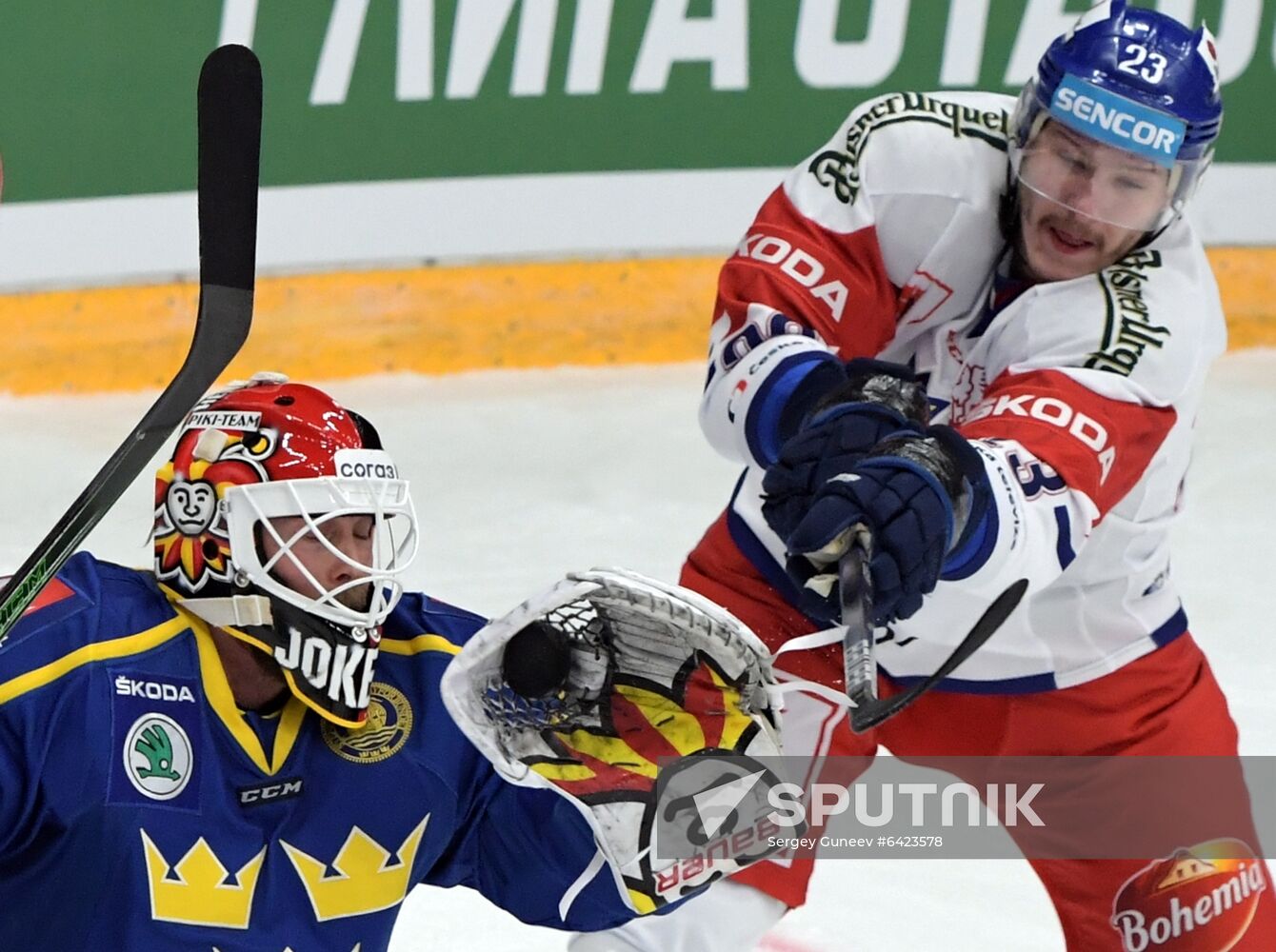 Russia Ice Hockey Channel One Cup Czech Republic - Sweden