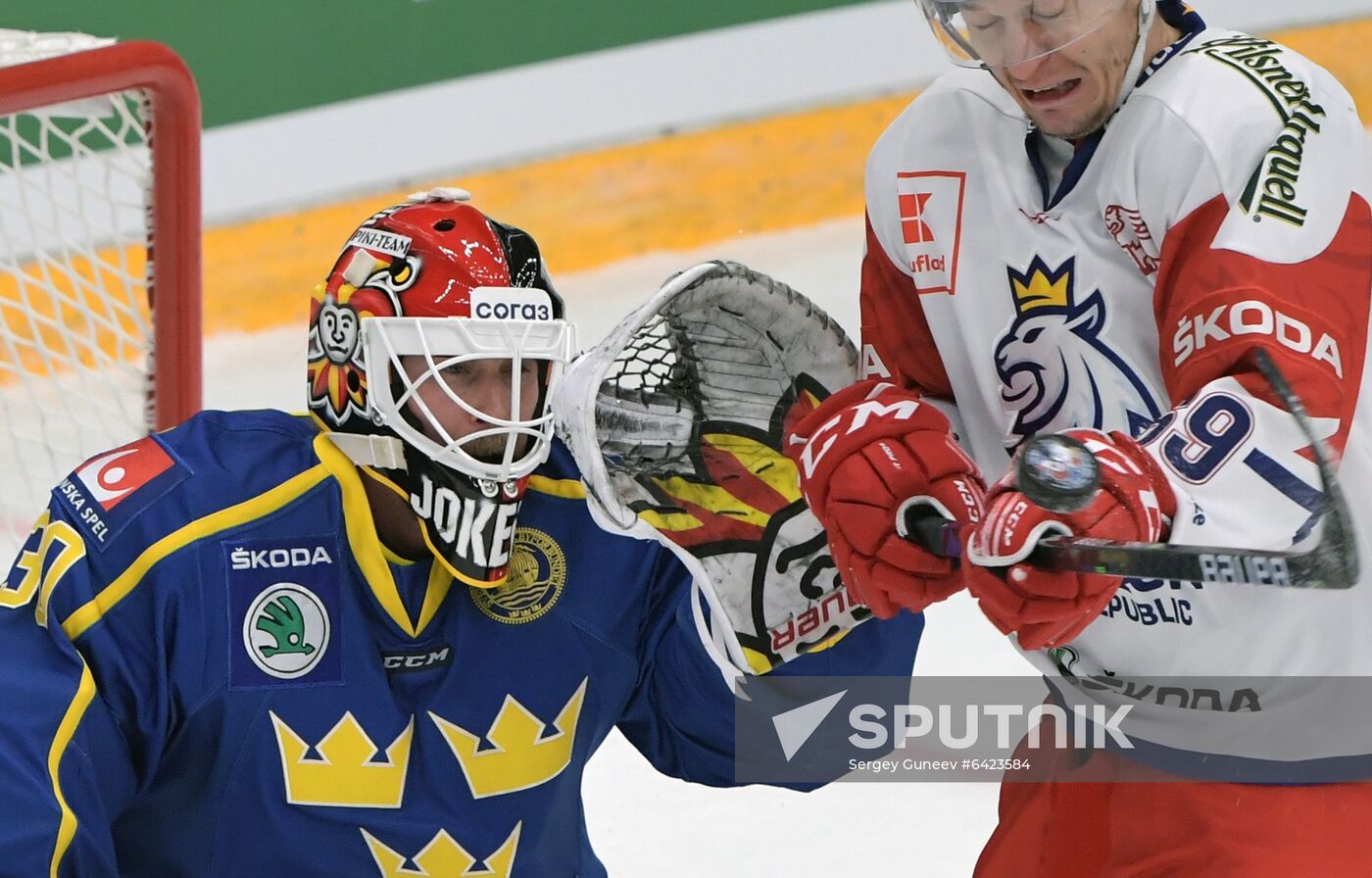 Russia Ice Hockey Channel One Cup Czech Republic - Sweden