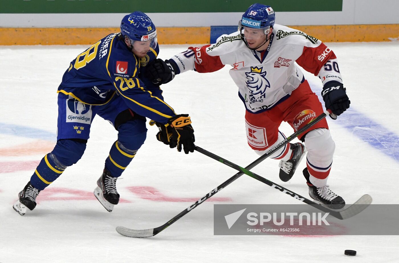 Russia Ice Hockey Channel One Cup Czech Republic - Sweden