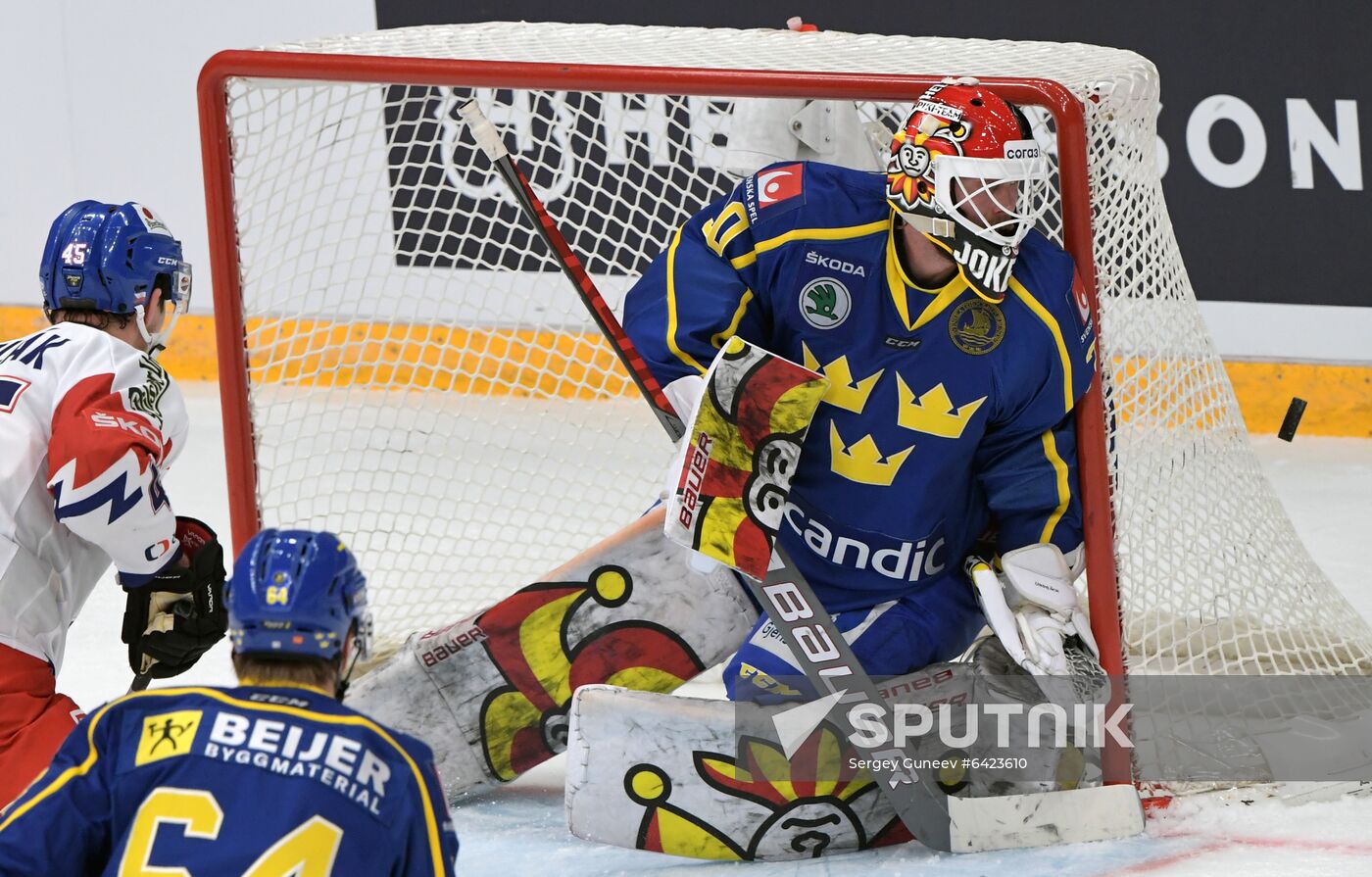 Russia Ice Hockey Channel One Cup Czech Republic - Sweden