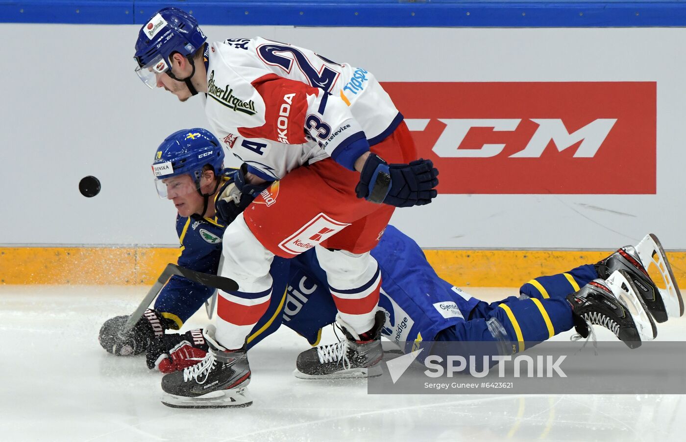 Russia Ice Hockey Channel One Cup Czech Republic - Sweden