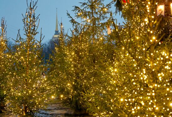 Russia New Year Preparations
