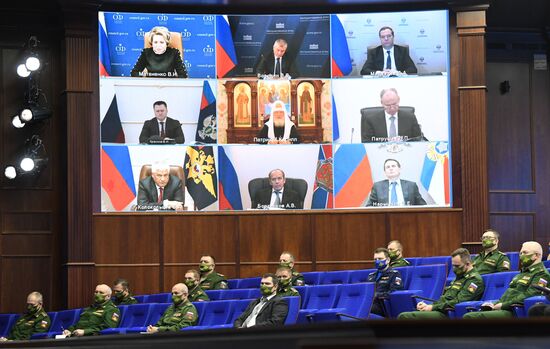 Russia Putin Defence Ministry Board
