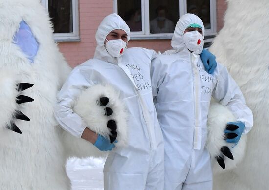 Russia Coronavirus Medics Charity