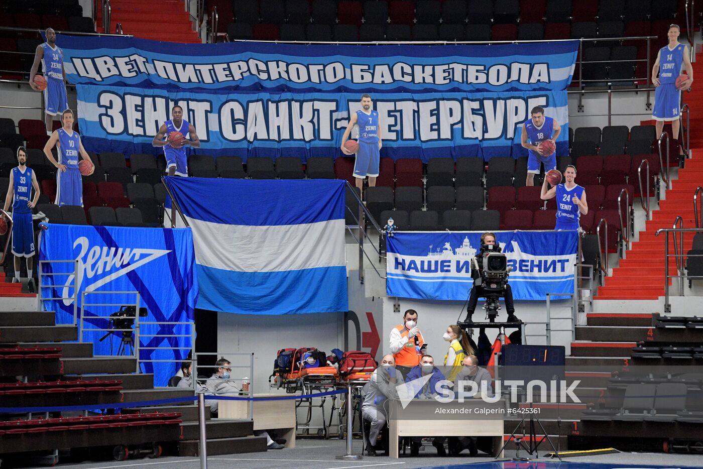 Russia Basketball Euroleague Zenit - Crvena Zvezda