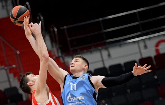 Russia Basketball Euroleague Zenit - Crvena Zvezda