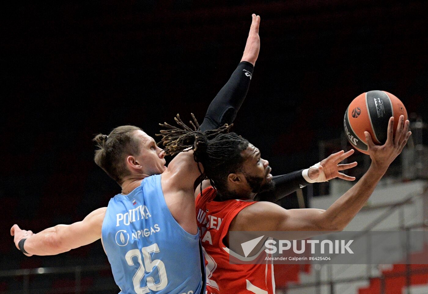 Russia Basketball Euroleague Zenit - Crvena Zvezda