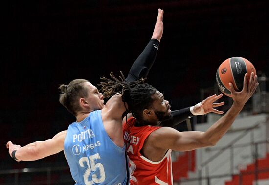 Russia Basketball Euroleague Zenit - Crvena Zvezda