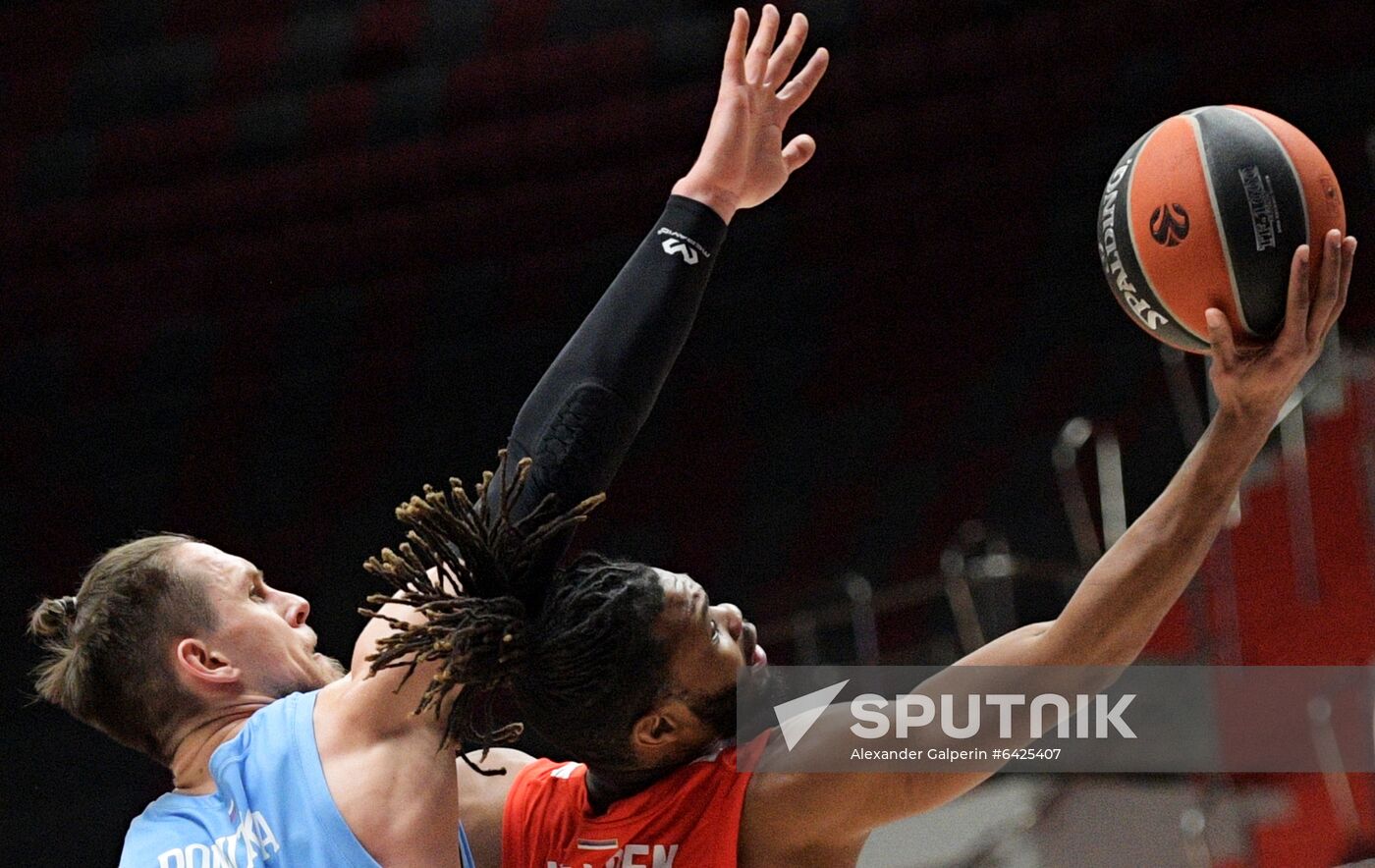 Russia Basketball Euroleague Zenit - Crvena Zvezda