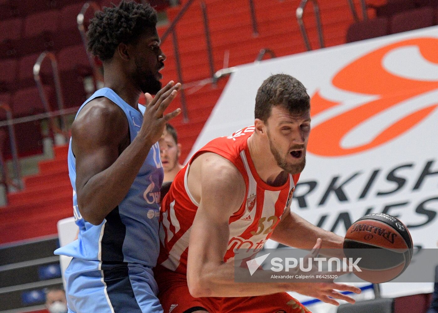 Russia Basketball Euroleague Zenit - Crvena Zvezda