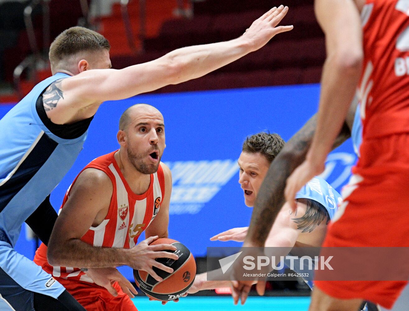 Russia Basketball Euroleague Zenit - Crvena Zvezda