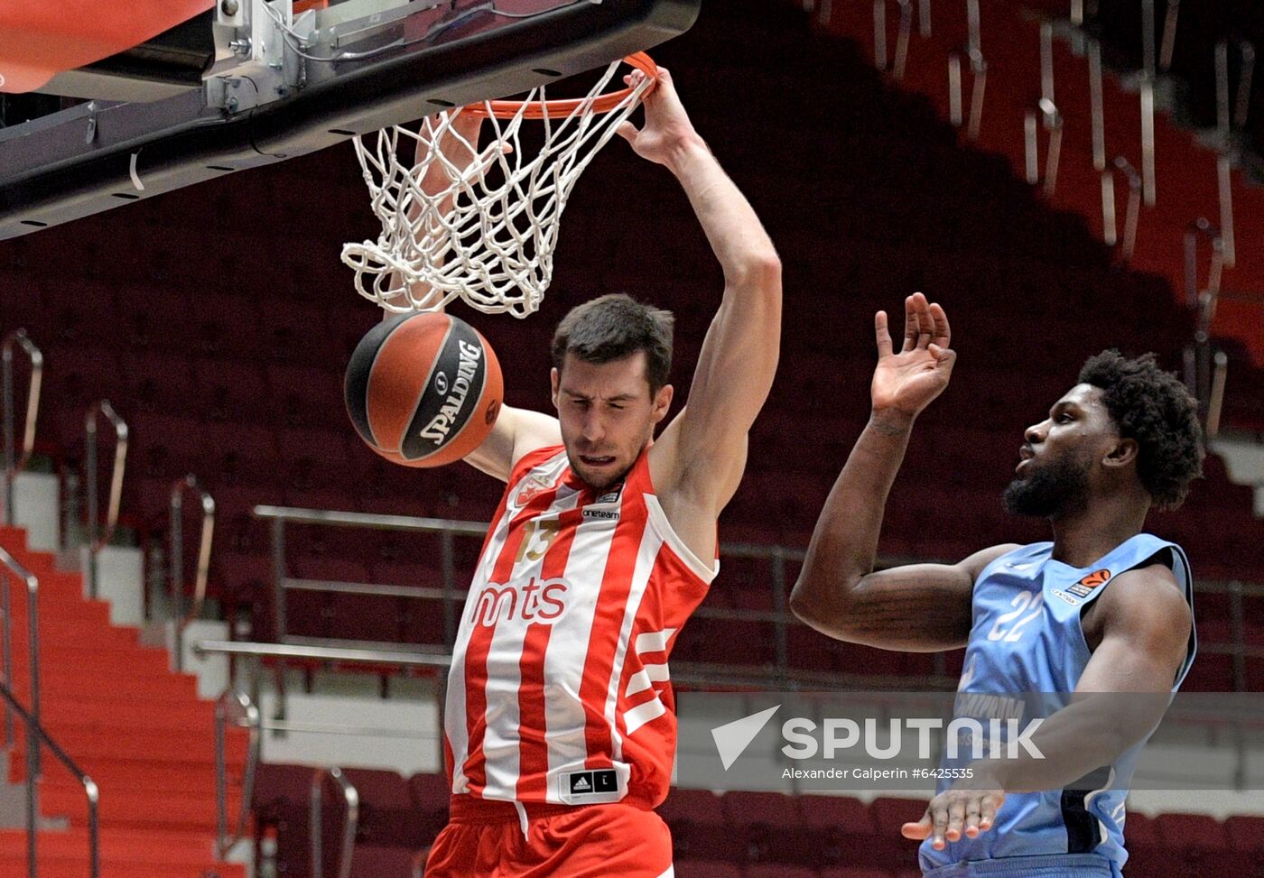 Russia Basketball Euroleague Zenit - Crvena Zvezda