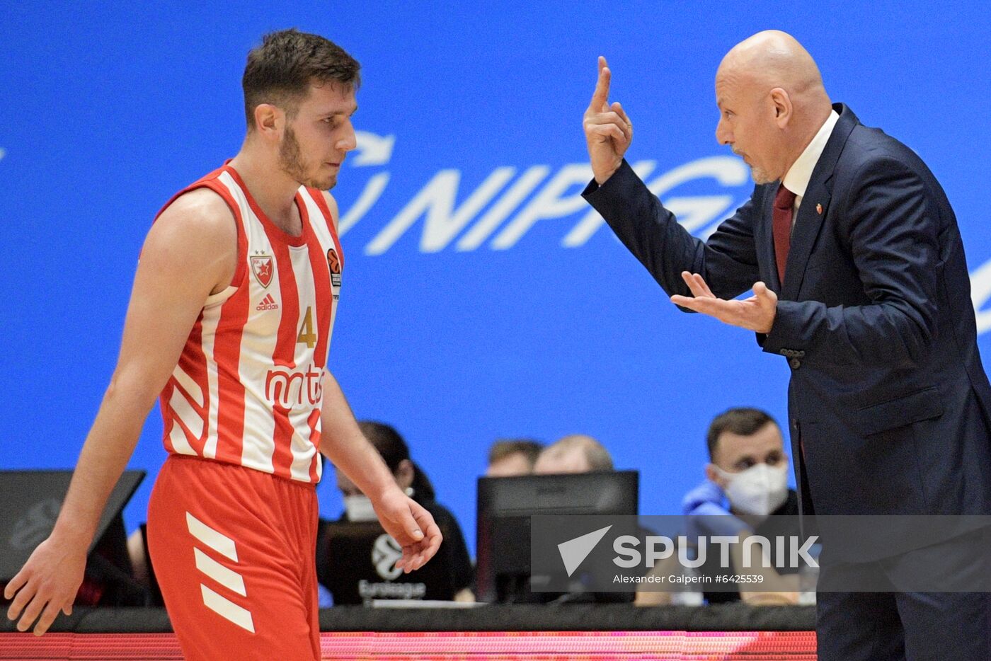 Russia Basketball Euroleague Zenit - Crvena Zvezda