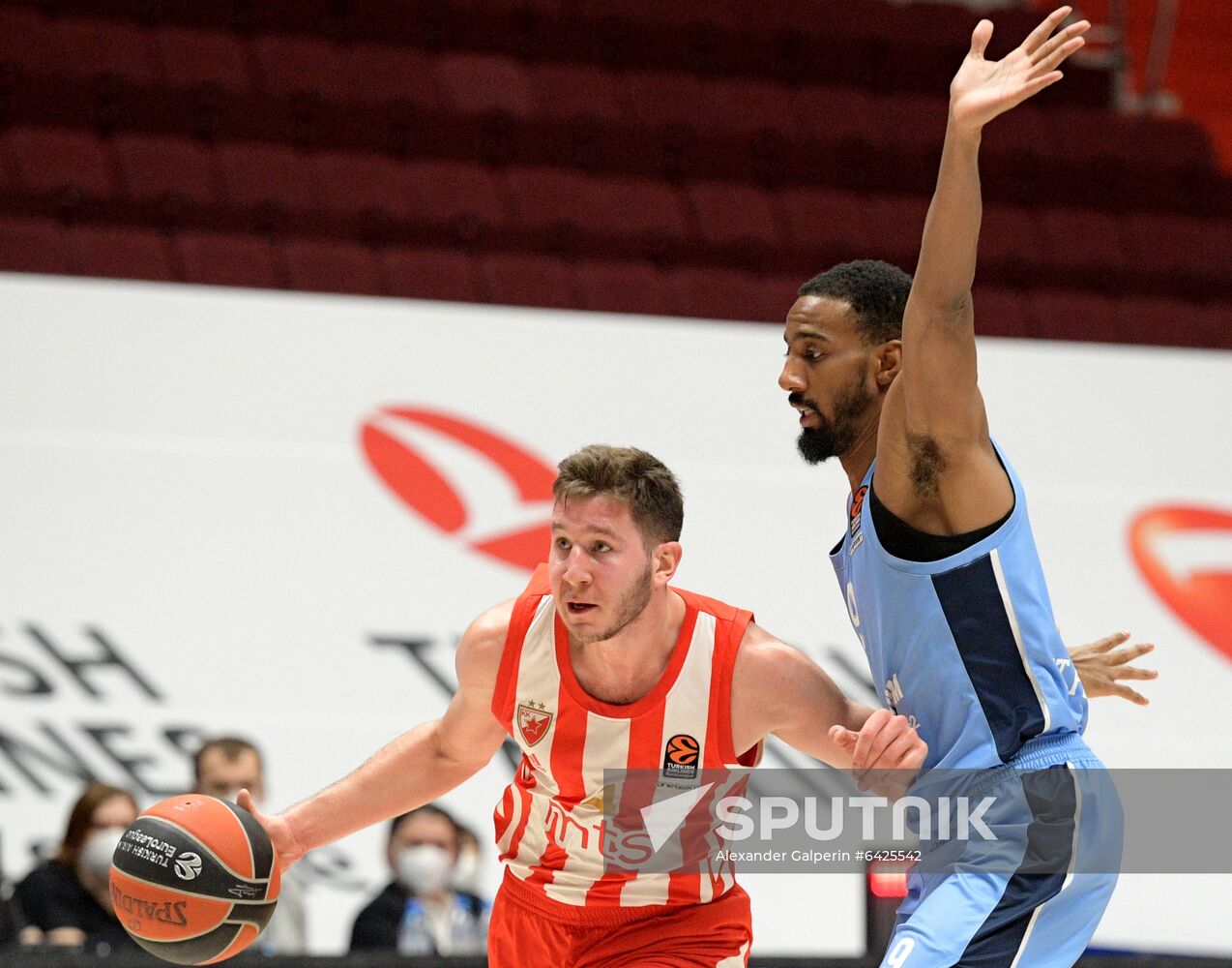 Russia Basketball Euroleague Zenit - Crvena Zvezda