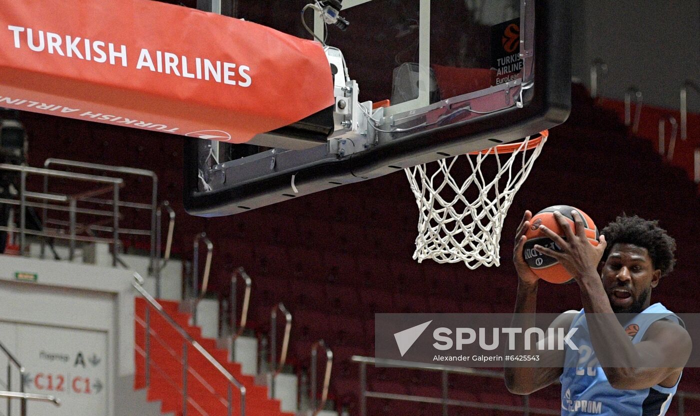 Russia Basketball Euroleague Zenit - Crvena Zvezda
