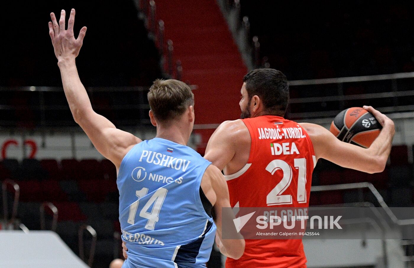 Russia Basketball Euroleague Zenit - Crvena Zvezda