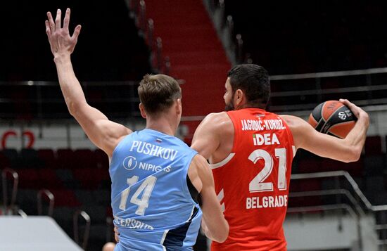 Russia Basketball Euroleague Zenit - Crvena Zvezda