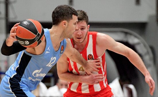 Russia Basketball Euroleague Zenit - Crvena Zvezda