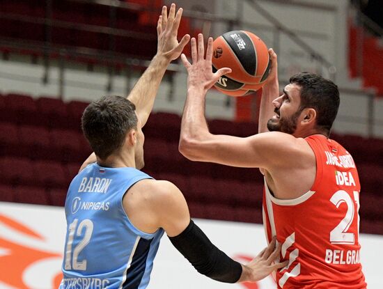 Russia Basketball Euroleague Zenit - Crvena Zvezda