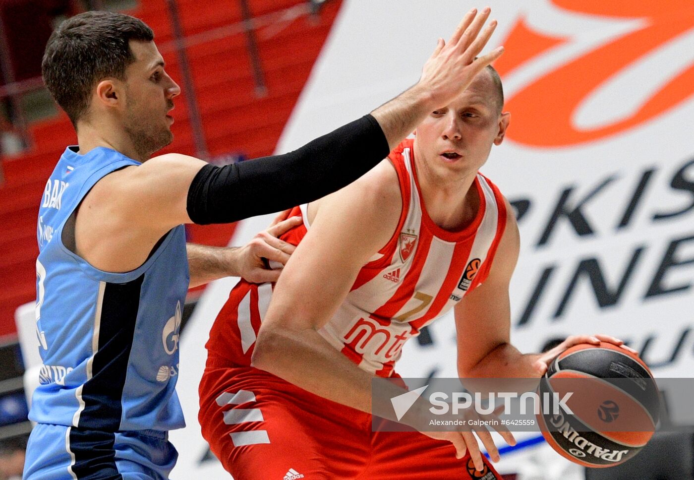 Russia Basketball Euroleague Zenit - Crvena Zvezda